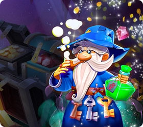 win lottery online new favorite! Wizdom Wonders magic slot machine is launched插图15 lucky spell