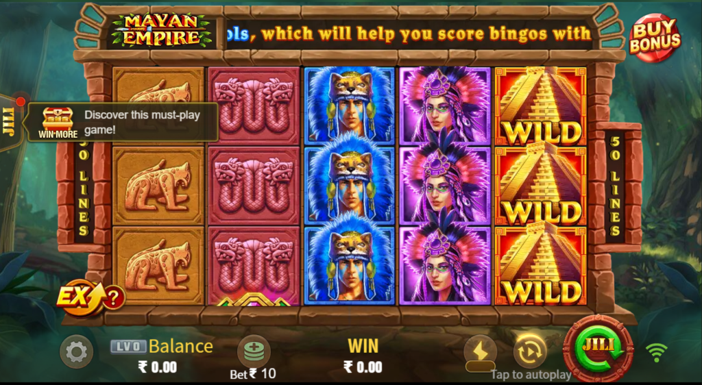Diuwin Lottery Login GuideAncient Slot: MAYAN EMPIRE Features & Payouts插图1